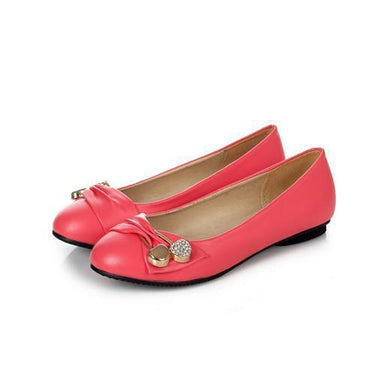 Women's Slip-On Summer Round Toe Shallow Casual Basic Flat Shoes - SolaceConnect.com