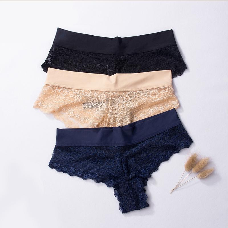 Women String Women's Soft Lace Panties Thongs G Strings Seamless Underwear & Bikini ...