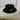 Women's Solid Color Flat Top Wool Fedora Hat with Pearls Embellishment  -  GeraldBlack.com