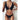 Women's Solid High Waist Pushup Bandage Bikini Set Bathing Suit Swimwear - SolaceConnect.com