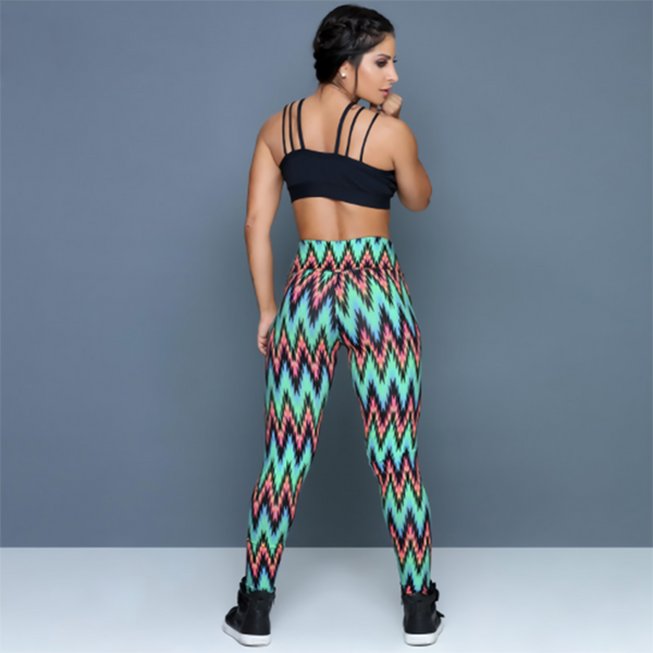 Women's Sports Push Up Fitness Elastic Force Polyester High Waist Leggings - SolaceConnect.com