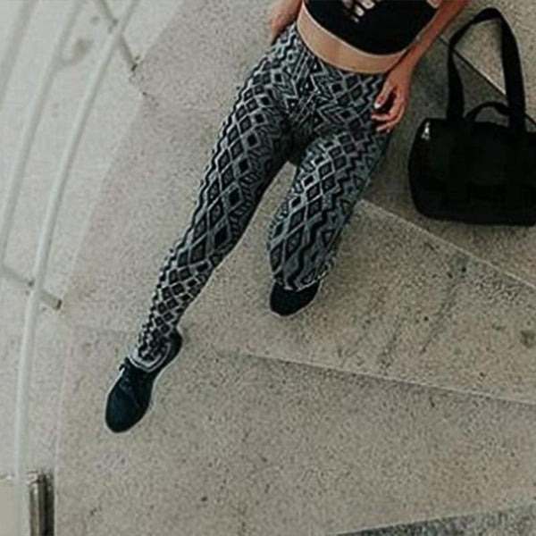 Women's Sportswear Elastic Push Up Workout Breathable Skinny Leggings - SolaceConnect.com