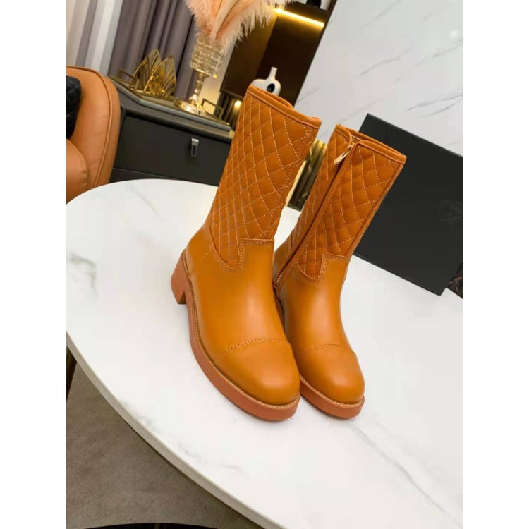 Women's Genuine Leather Round Toe Classic Ankle Zipper Boots Shoes 1 Women's Genuine Leather Round Toe Classic Ankle Zipper Boots Shoes