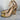 Women's Strange Style Gold Love High Heel Pumps with Ankle Strap  -  GeraldBlack.com