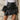 Women's Streetwear Asymmetrical Faux Leather High Waist A-line Skirt  -  GeraldBlack.com