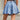 Women's Streetwear Loose Bottoms High Waist A-line Jean Mini Skirts  -  GeraldBlack.com