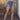Women's Streetwear Ripped Cuffed Skinny High Waist Jean Shorts  -  GeraldBlack.com