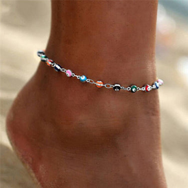 Women's Summer Bohemian Style Rainbow Color Leg Chains Anklets  -  GeraldBlack.com