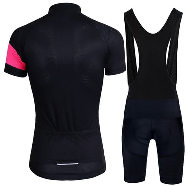 Women's Summer Breathable Mountian Bicycle Short Sleeve Cycling Set  -  GeraldBlack.com