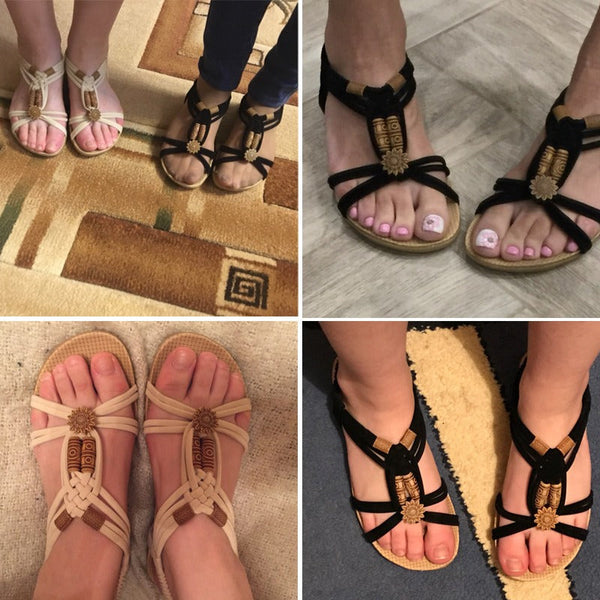 Women's Summer Comfortable Flip Flops Fashion High Quality Flat Sandals  -  GeraldBlack.com