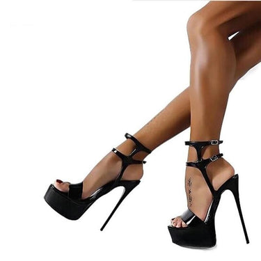 Women's Summer Fashion Sandals with Sexy Open Toe and 16cm High Heels  -  GeraldBlack.com