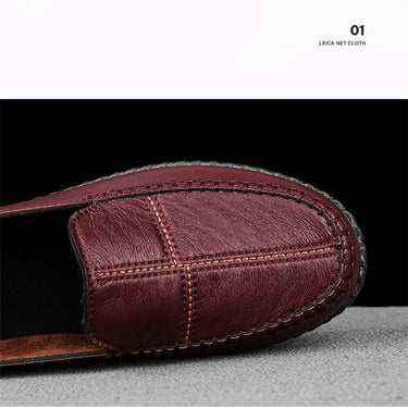 Women's Summer Leather Designer Slip-on Moccasins Lightweight Flats  -  GeraldBlack.com