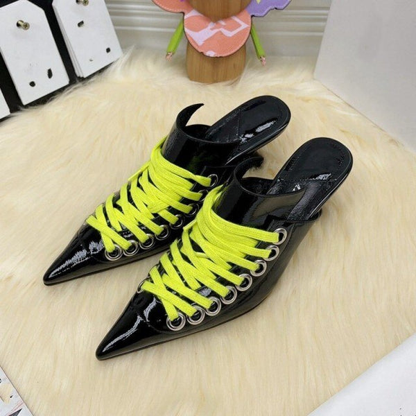 Women's Summer Vintage Fashion Pointed Toe Casual Non Slip Sandals - SolaceConnect.com