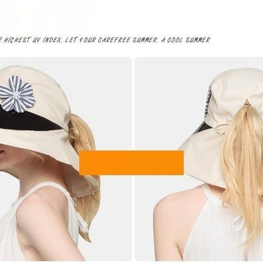 Women's Sun Block Protection Outdoor Sports Hiking Golf Tennis Visor Hat - SolaceConnect.com
