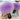 Women's Taro Purple Natural Raccoon Fur Slide Synthetic Straw Flip Flop Sandals  -  GeraldBlack.com