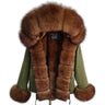 Women's Thick Natural Raccoon Fur Hood High Street Winter Coats & Jackets  -  GeraldBlack.com