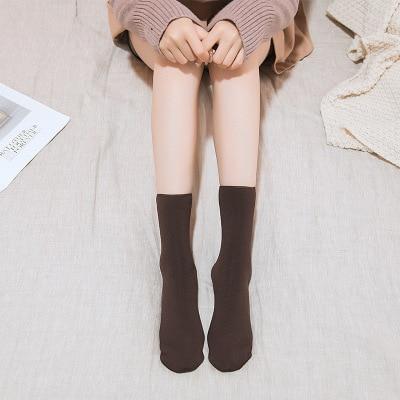 Women's Thick Thermal Wool Snow Socks Warmer Winter Velvet Sleeping Boots - SolaceConnect.com