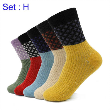 Women's Thick Warm Rabbit Wool Thermal Cashmere Socks for Winter  -  GeraldBlack.com