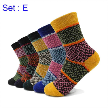 Women's Thick Warm Rabbit Wool Thermal Cashmere Socks for Winter  -  GeraldBlack.com