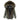 Women's Thick Warm Racoon Fur Collared Zipper closed Hooded Winter Jacket  -  GeraldBlack.com