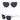 Women's Twin Beam Cat Eye Sunglasses with Rose Gold Flat Mirror Lens  -  GeraldBlack.com
