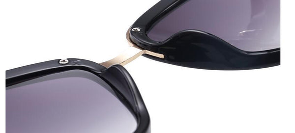 Women's Vintage Cat Eye Retro Sunglasses with Gradient UV400 Lens - SolaceConnect.com