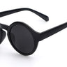 Women's Vintage Round Circle Retro Sunglasses with Acrylic Lenses - SolaceConnect.com