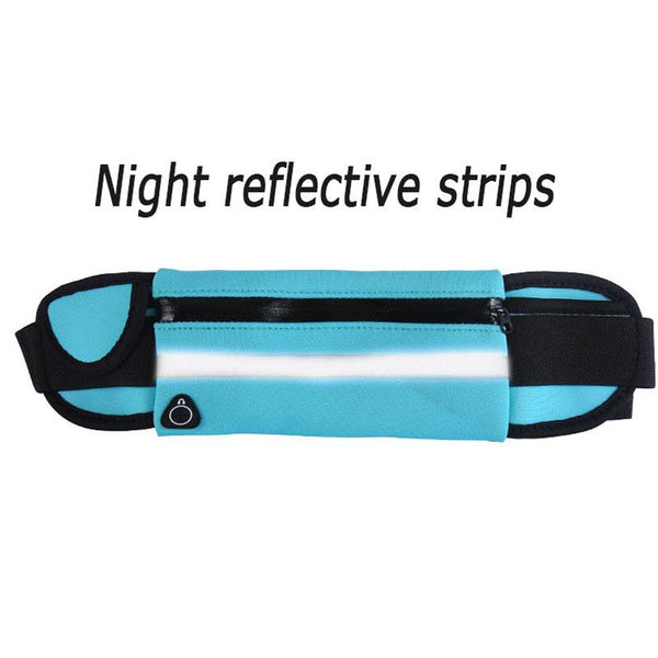 Women's Waterproof Waist Bag with Mobile Phone Holder for Outdoor Running - SolaceConnect.com