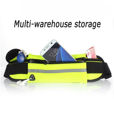 Women's Waterproof Waist Bag with Mobile Phone Holder for Outdoor Running - SolaceConnect.com