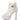 Women's White Mesh Black High Heels Peep Toe Platform Pumps Sandals Shoes  -  GeraldBlack.com