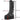 Women's White Patent Buckle Zipper Mid Calf Platform Boots Thick Bottom Cool Goth Fashion Shoes  -  GeraldBlack.com
