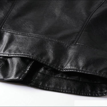 Women's Winter and Autumn Fashion 4 Color Motorcycle Leather Zipper Jacket - SolaceConnect.com