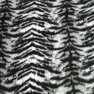 Women's Winter Cashmere Designer Print Zebra Striped Long Cape Shawls  -  GeraldBlack.com