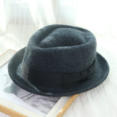 Women's Winter Fashion Wool Adjustable Bowler Fedora Hat for Party  -  GeraldBlack.com