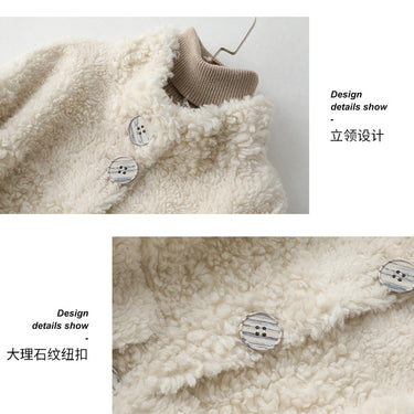 Women's Winter Wool Fur Wide-waisted Korean Casual Short Coats  -  GeraldBlack.com