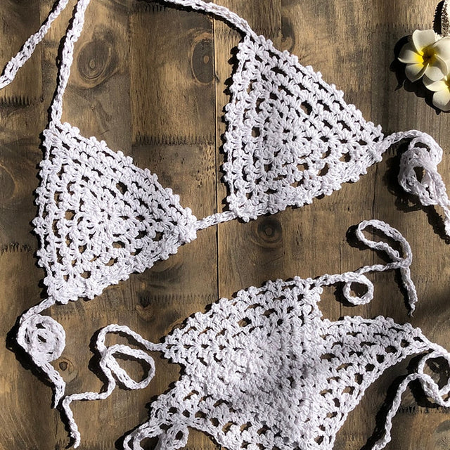 Women's Cotton Solid Sexy Micro Mini G String Thong Bikini Swimwear ...