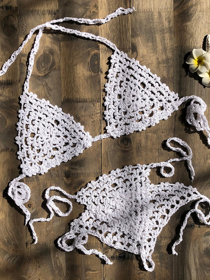 Women's Cotton Solid Sexy Micro Mini G String Thong Bikini Swimwear ...