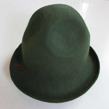 Wool Felt Tall Mountie Buffalo Happy Williams Rapper Mountain Fedora Hat - SolaceConnect.com