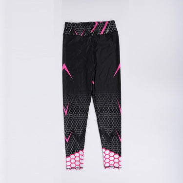Workout Sports Elastic Force Breathable Fitness Leggings for Outdoor - SolaceConnect.com