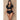 XL-4XL Plus Size Female Zipper Front Large Solid Bikini Set with High Waist  -  GeraldBlack.com