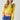 Yellow Color Floral Embroidered Cropped Sweatshirt for Women - SolaceConnect.com