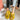 Yellow Fluffy Fur Cross Band Fuzzy Slides House Slippers for Women  -  GeraldBlack.com