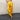 Yellow Loose Pleated Shinny Sexy Nightclub Men's DS Costumes Anti bright Elastic Waist Pants  -  GeraldBlack.com