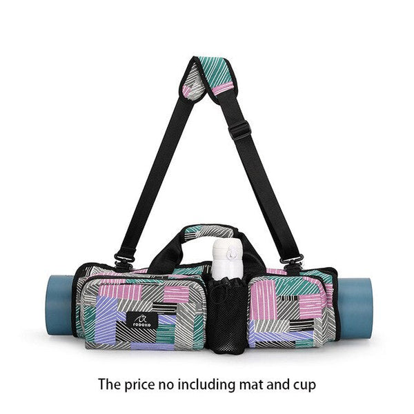 Yoga Mat Bags for Women Fitness Gym Blosa Waterproof Big Travel Bag with Shoe Compartments  -  GeraldBlack.com