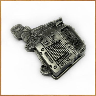 Zinc Alloy Retro Western Style Truck Belt Buckle Luxurious Cowboy Style Gift - SolaceConnect.com